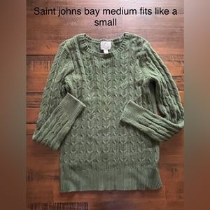 St. John’s Bay sweater size medium